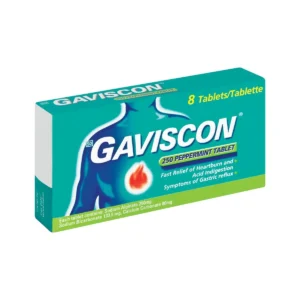 gaviscon tablets peppermint (8s)