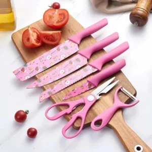 Christmas 6pc knife set