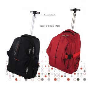 backpack roller bag, 1680D, polyester
