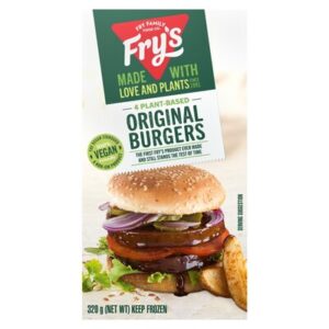 fry's veg burgers 80g (40s)